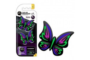 AMiO Αρωματική Καρτέλα Αεραγωγού Αυτοκινήτου Fancy Shapes Πεταλούδα