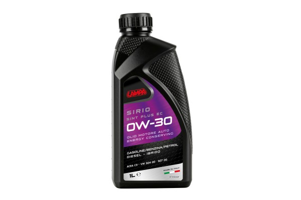 Λαδι Κινητηρα OW-30 Sirio Sint Plus Ec Συνθετικο Acea C3 Energy Conserving 1L Lampa - 1 ΤΕΜ.