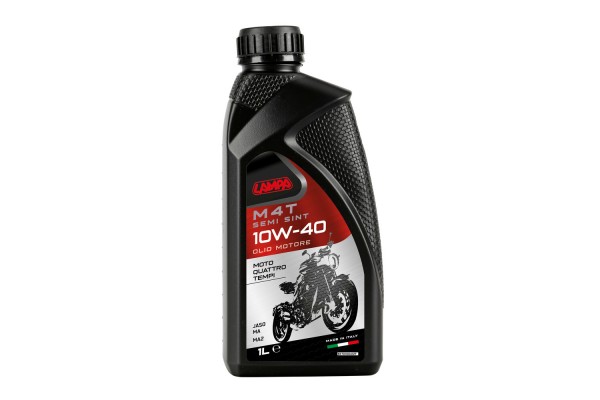 Λαδι Κινητηρα 10W-40 M4T Semi Sint Ημισυνθετικο Moto 4 Tempi 1L Lampa - 1 ΤΕΜ.