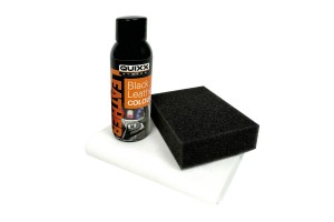 Kit Ανανεωσης Και Προστασιας Δερματων Σε Μαυρο Χρωμα Quixx Black Leather Colour Kit 50ml