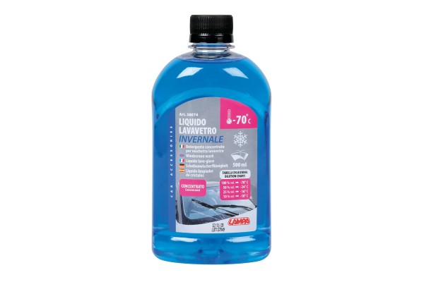 Υγρο Υαλοκαθαριστηρων SCREEN-WASH Invernale -70°C 500ml Lampa - 1 ΤΕΜ.