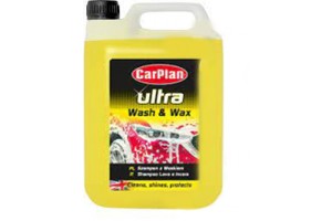 Σαμπουαν Με Κερι Carplan Ultra Wash And Wax 5LT - 1 ΤΕΜ.