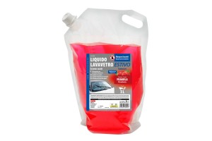 Υγρο Υαλοκαθαριστηρων Με Ιδιοτητα Καθαρισμου Εντομων Αρωμα Φραουλα 3LT Lampa - 1 τεμ.