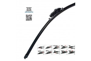 Υαλοκαθαριστήρας Νέου Τύπου ALL-IN-ONE 33 Cm Με Μονό Αντάπτορα Γενικής Χρήσης Για 10 Τύπους Μπράτσων Ototop - 1 Τεμάχιο