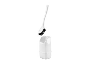 Lampa - Πιγκάλ Καθαρισμού Λεκάνης Πλαστικό Toilet Brush Σε Λευκό Χρώμα Με Διαστάσεις 79x68x160 Mm - 1 Τεμ. (L4070.5)