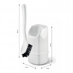 Lampa - Πιγκάλ Καθαρισμού Λεκάνης Πλαστικό Toilet Brush Σε Λευκό Χρώμα Με Διαστάσεις 79x68x160 Mm - 1 Τεμ. (L4070.5)