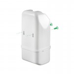 Lampa - Πιγκάλ Καθαρισμού Λεκάνης Πλαστικό Toilet Brush Σε Λευκό Χρώμα Με Διαστάσεις 79x68x160 Mm - 1 Τεμ. (L4070.5)