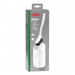 Lampa - Πιγκάλ Καθαρισμού Λεκάνης Πλαστικό Toilet Brush Σε Λευκό Χρώμα Με Διαστάσεις 79x68x160 Mm - 1 Τεμ. (L4070.5)