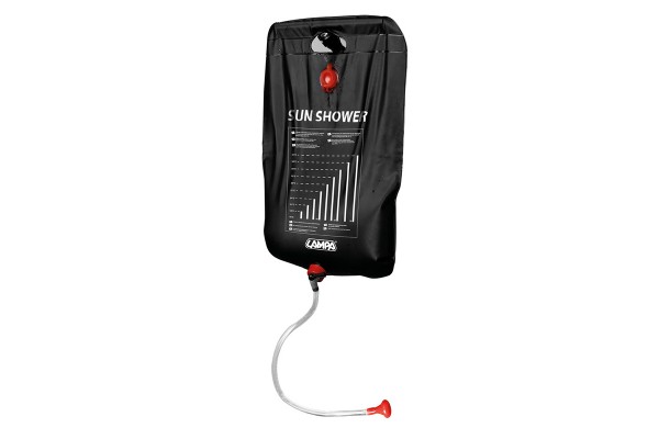 Lampa - Ηλιακό Ντους Camping Solar Shower 20 Λίτρων Με Σχοινί Ανάρτησης, Ρυθμιστή Ροής Και Τηλέφωνο Ντους - 1 Τεμ. (L4071.7) Lampa - Ηλιακό Ντους Camping Solar Shower 20 Λίτρων Με Σχοινί Ανάρτησης, Ρυθμιστή Ροής Και Τηλέφωνο Ντους - 1 Τεμ. (L4071.7)