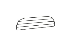 Nordrive – Διαχωριστικό Πλέγμα Σκύλου & Αποσκευών Premium-Guard Type 25 1260x380mm Με Κιτ Εγκατάστασης, Απόλυτη Προστασία Επιβατών – 1 Τεμ. (NKG088A)