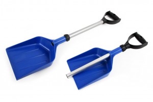 Φαρασι Μεταλλικο Απομακρυνσης Χιονιου Με Τηλεσκοπικο Κονταρι 50-75cm Amio - 1 ΤΕΜ.