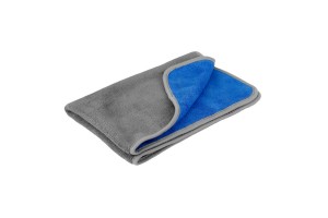 Lampa Πανάκι Καθαρισμού Microfibre (Μικροΐνες) Διπλής Όψης Premium (50x70 cm) - Γκρι / Μπλέ 1Τεμ. (L3718.3)
