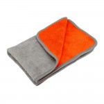 Lampa Πανάκι Καθαρισμού Microfibre (Μικροΐνες) Διπλής Όψης Premium (40x60 cm) - Γκρι / Πορτοκαλί 1Τεμ. (L3718.2)