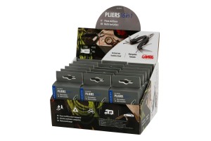 Ελβετικος ΣΟΥΓΙΑΣ/ΠΟΛΥΕΡΓΑΛΕΙΟ Με Πενσα Pliers 16in1 Inox 18x15x23cm Σε Σταντ Lampa - 18 ΤΕΜ.