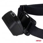 Amio - Φακός Κεφαλής Εργασίας Τύπου Cob Led Χωρητικότητα Μπαταρίας 1800mAh - 1 τεμ. (04666/AM)