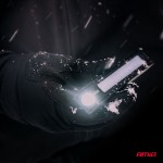 Amio - Φακός Εργασίας Χειρός Ανακλινόμενος Τύπου XTE+SMD Led Χωρητικότητα Μπαταρίας 600mAh Μήκος 15cm Διάσταση 17x24x187mm - 1 τεμ. (04669/AM)