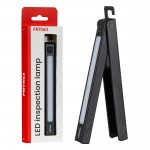 Amio - Φακός Εργασίας Χειρός Ανακλινόμενος Τύπου XTE+SMD Led Χωρητικότητα Μπαταρίας 600mAh Μήκος 15cm Διάσταση 17x24x187mm - 1 τεμ. (04669/AM)