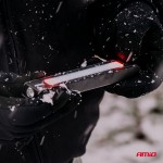 Amio - Φακοί Εργασίας Χειρός Ανακλινόμενοι Τύπου XTE+SMD Led Χωρητικότητα Μπαταρίας 600mAh Μήκος 15cm - 10 τεμ. (04670/AM)