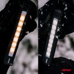 Amio - Φακοί Εργασίας Χειρός Ανακλινόμενοι Τύπου XTE+SMD Led Χωρητικότητα Μπαταρίας 600mAh Μήκος 15cm - 10 τεμ. (04670/AM)