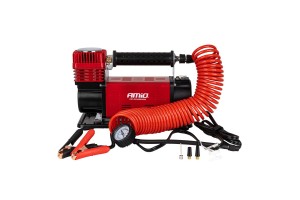 Amio - Αεροσυμπιεστής Αυτοκινήτου Heavy Duty ACOMP-24 600W 12V 160 l/min Έως 10 Bar Με Βαλίτσα & Ακροφύσια - 1 Τεμ. (04398/AM)