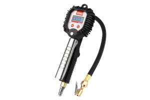 Πιστολι Αερα Με Μανομετρο Ψηφιακο 16BAR Με Σπειρωμα Συνδεσης Για Βαλβιδες 1/4'' Amio - 1 Τεμ.