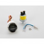 Μανομετρο 3 Σε 1 Ψηφιακο Μαυρο Με Λευκο Φως Black Digital Series 9-32V 52mm Μανομετρο 3 Σε 1 Ψηφιακο Μαυρο Με Λευκο Φως Black Digital Series 9-32V 52mm