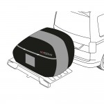 Nordrive - Κουκούλα/κάλυμμα Για 3 Ποδήλατα 190x50x130cm Για Βάση Κοτσαδόρου Tow & Park Bike Cover - 1 τεμ. (L.N60058)