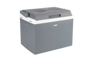 Ψυγειο Αυτοκινητου 12V/220V25LT Θερμοηλεκτρικο (ΖΕΣΤΟ /ΚΡΥΟ) 40x37,5cm ΓΚΡΙ/ΛΕΥΚΟFT-25 Lampa - 1 TEM.