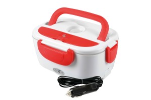 Δοχειο Φαγητου 12/24V 50W 80cm 1,5lt ΗΛΕΚΤΡΙΚΟ/ΘΕΡΜΑΙΝΟΜΕΝΟ LUNCH-BOX ΛΕΥΚΟ/ΚΟΚΚΙΝΟ 35x17cm Lampa - 1 Τεμ