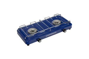 Εστια Υγραεριου Διπληεπιτραπεζια Με Σχαρα 430x240x75mm/ 2x1,6KW Μπλε Campingaz Lampa - 1 TEM.