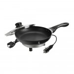 Τηγανι Ηλεκτρικο Electric Frying Pan 12V 180W 13A Φ20cm 360ml Με Φις Αναπτηρα Lampa - 1 ΤΕΜ.