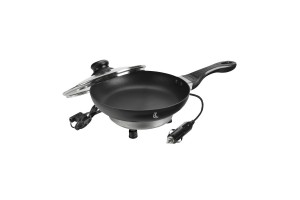 Τηγανι Ηλεκτρικο Electric Frying Pan 24V 270W 13A Φ20cm 360ml Με Φις Αναπτηρα Lampa - 1 ΤΕΜ.