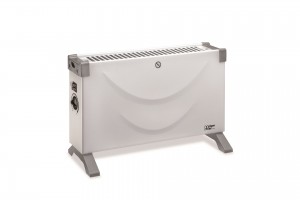 Θερμοπομπος Δαπεδου 230V/50Hz 3 Επιπεδων (750/1250/2000W) Με Θερμοστατη Convex Stand Kemper