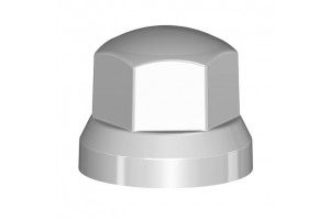 Καπακια Παξιμαδιων / Μπουλονιων Φορτηγου Κοντο Λευκο 32mm - 60 ΤΕΜ.