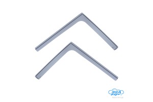 Ζευγαρι Μπροστινοι Ανεμοθραυστες Για Iveco Turbo Daily 2014+ Απο Ευκαμπτο Χυτο Ακρυλικο ΓΥΑΛΙ(CAST Acrylic GLASS) Dga - 2 ΤΕΜ.