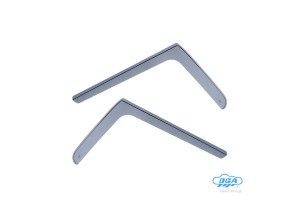 Ζευγαρι Μπροστινοι Ανεμοθραυστες Για Opel Movano B 2010+ / Renault Master 2D 2010+ / Nissan NV400 2D 2010+ Απο Ευκαμπτο Χυτο Ακρυλικο ΓΥΑΛΙ(CAST Acrylic GLASS) Dga - 2 ΤΕΜ.