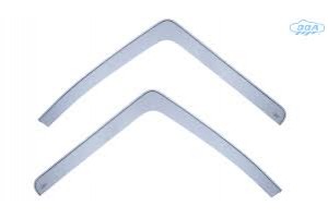 Ζευγαρι Μπροστινοι Ανεμοθραυστες Για Volvo 2D FE/FL 2007+ / Renault Midlum 2D 2000+ Απο Ευκαμπτο Χυτο Ακρυλικο Γυαλι (CAST Acrylic GLASS) Dga - 2 Τεμ