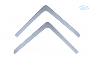 Ζευγαρι Μπροστινοι Ανεμοθραυστες Για Scania Σειρες P/R/T/4/STREAMLINE/HIGHLINE 2005-2016 Απο Ευκαμπτο Χυτο Ακρυλικο Γυαλι (CAST Acrylic GLASS) Dga - 2 Τεμ