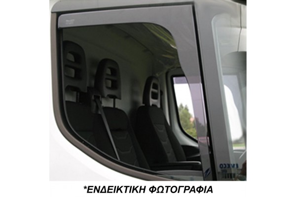 Kia Κ-2700/2500 2D 97-04 Bus - Ζευγαρι Ανεμοθραυστεσαπο Ευκαμπτο Φιμε Πλαστικο Heko - 2 ΤΕΜ.