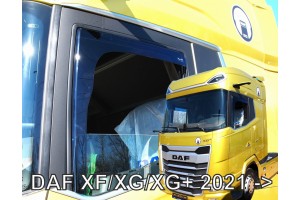 Daf XF/XG/XG+ 2021+ Με Καμεραζευγαρι Ανεμοθραυστες Φορτηγου Απο Ευκαμπτο Φιμε Πλαστικο Heko - 2 ΤΕΜ.