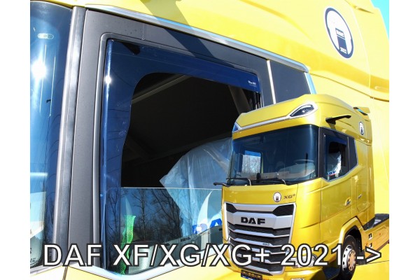 Daf XF/XG/XG+ 2021+ Με Καμεραζευγαρι Ανεμοθραυστες Φορτηγου Απο Ευκαμπτο Φιμε Πλαστικο Heko - 2 ΤΕΜ.