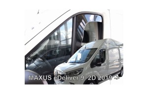 Ανεμοθραυστες Για Maxus Edeliver 9 2D 2019+ Ζευγαρι Απο Ευκαμπτο Φιμε Πλαστικο Heko - 2 Τεμ