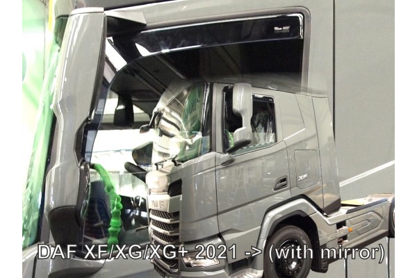 Daf XF/XG/XG+ 2021+ Με Καθρεπτηζευγαρι Ανεμοθραυστες Φορτηγου Απο Ευκαμπτο Φιμε Πλαστικο Heko - 2 ΤΕΜ.