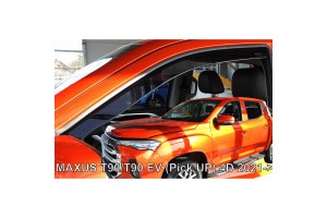 Ανεμοθραυστες Για Maxus T90/T90EV Pickup 4D 2021+ Ζευγαρι Απο Ευκαμπτο Φιμε Πλαστικο Heko - 2 Τεμ