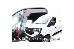 Ανεμοθραυστες Για Renault Master Iv 5D 2024+ Ζευγαρι Απο Ευκαμπτο Φιμε Πλαστικο Heko - 2 ΤΕΜ.