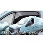 Ανεμοθραυστες Για Renault Master Iv Κοντο 2024+ Ζευγαρι Απο Ευκαμπτο Φιμε Πλαστικο Heko - 2 ΤΕΜ.