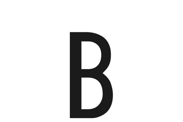Αυτοκολλητο Γραμμα Πινακιδων 60x30cm "B"
