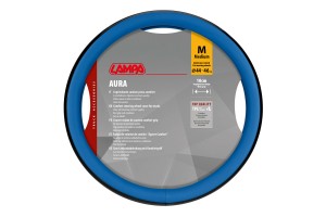 Lampa - Κάλυμμα Τιμονιού Φορτηγού Aura Skeentex Μπλε Μέγεθος M Ø44–46cm Ultra-Soft, Αντιολισθητικό, Φάρδος 10cm - 1 τεμ. (L9707.7)