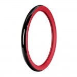 Lampa - Κάλυμμα Τιμονιού Φορτηγού Aura Skeentex Κόκκινο Μέγεθος M Ø44–46cm Ultra-Soft, Αντιολισθητικό, Φάρδος 10cm - 1 τεμ. (L9707.9)