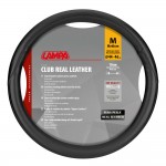 Καλυμμα Τιμονιου Φορτηγου Club Real Leather Δερματινο Μαυρο (M) 44-46cm Παχους 10cm 1ΤΕΜ. Lampa Καλυμμα Τιμονιου Φορτηγου Club Real Leather Δερματινο Μαυρο (M) 44-46cm Παχους 10cm 1ΤΕΜ. Lampa